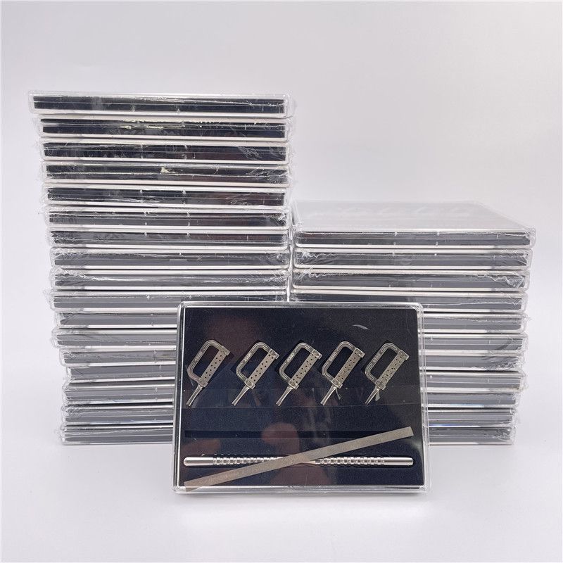 牙科正畸鄰面去釉片切 機(jī)用 手用套裝間隙鋸開(kāi)縫牙齒打磨砂條拋光