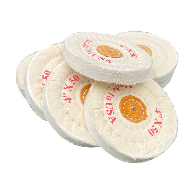 牙科技工拋光白棉輪 首飾白布輪 鏡面拋光棉輪拋光機(jī)用拋光大布輪